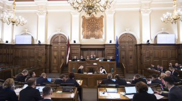 15. decembra Saeimas sēde. Foto: Reinis Inkēns, Saeimas Administrācija.