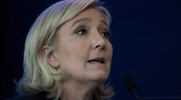 Marina Lepēna. Foto: PHILIPPE LOPEZ, AFP