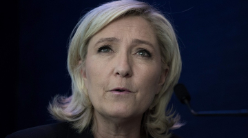 Marina Lepēna. Foto: PHILIPPE LOPEZ, AFP/LETA
