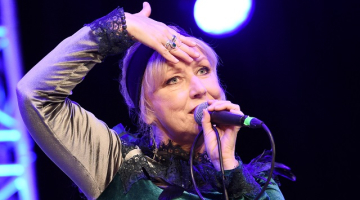 Grupas "Pērkons" soliste Ieva Akuratere. Foto: Ieva Lūka, LETA