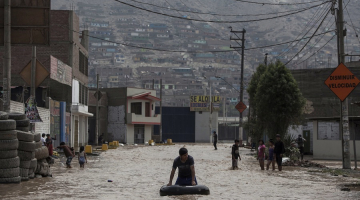 Peru galvaspilsēta Lima. Foto: RODRIGO ABD, TT NYHETSBYRÅN/ LETA