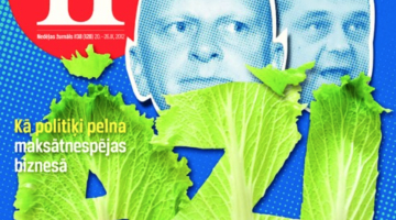 Tiesvedības procesā iesaistītā žurnāla numura vāks.