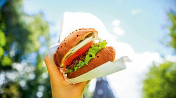 Timiāna burgers.