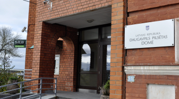 Daugavpils pilsētas dome. Foto: Ivars Soikāns, LETA.