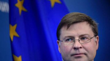 Valdis Dombrovskis. Foto: AFP-LETA