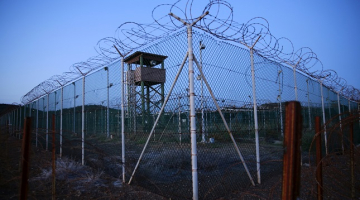 Gvantanamo līča militārais cietums Kubas teritorijā. Foto: Reuters/LETA