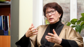 Sandra Kalniete. Foto: Evija Trifanova, LETA