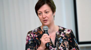 Valsts vides dienesta vadītāja Inga Koļegova. Foto: Ieva Čīka, LETA