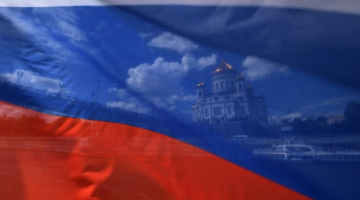 Krievijas karogs. Foto: Sputnik/LETA