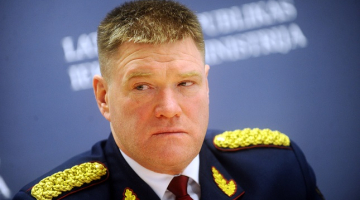 Valsts policijas priekšnieks Ints Ķuzis. Foto: Edijs Pālens, LETA