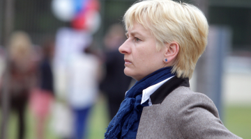 Juta Strīķe. Foto: Edijs Pālens, LETA.