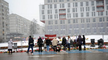 Zolitūdes traģēdijas vieta. Foto: Edijs Pālens, LETA.