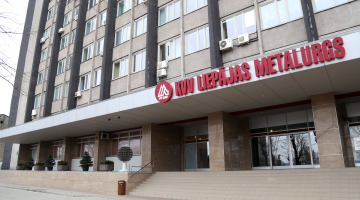 AS "KVV Liepājas Metalurgs" centrālā ēka. Foto: Evija Trifanova, LETA.
