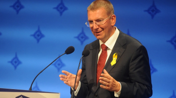 Latvijas ārlietu ministrs Edgars Rinkēvičs. Foto: Edijs Pālēns, LETA