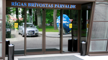 Rīgas brīvostas pārvalde. Foto: Rinalds Ekmanis, LETA.