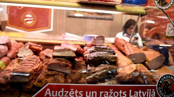 "Riga Food 2016" starptautiskajā izstāžu centrā Ķīpsalā. Attēlam ilustratīva nozīme. Foto: Ieva Makare, LETA