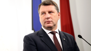 Valsts prezidents Raimonds Vējonis. Foto: Ieva Čīka, LETA.
