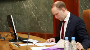 Bijušais Valsts kancelejas vadītājs Mārtiņš Krieviņš. Foto: Edijs Pālens, LETA.