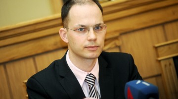 Tiesnesis Jānis Neimanis. Foto: Lita Krone, LETA.