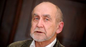 Komponists Imants Kalniņš. Foto Edijs Pālens, LETA