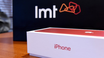 LMT logo. Foto: Sintija Zandersone, LETA