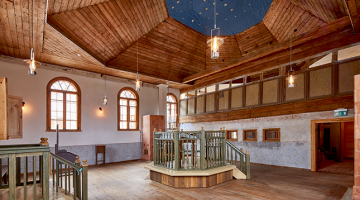 Ludzas Lielā sinagoga. Arhitekti — Konvents