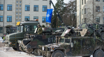NATO spēki. Foto: Alfredas Piladis, Krašto apsaugos ministerija/LETA.