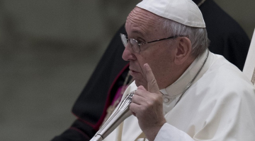 Pāvests Francisks. Foto: EPA/LETA