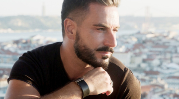 Portugāļu dzejnieks un komponists Telmo Pirešs. Publicitātes foto