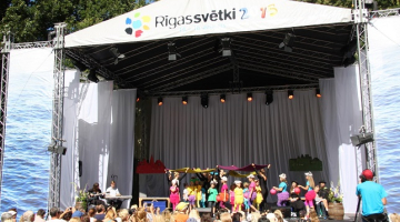 Rīgas svētkos Vērmaņdārzā pērn. Publicitātes foto