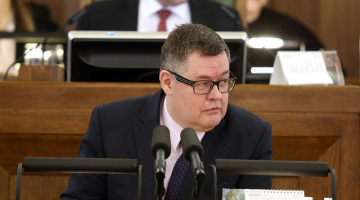 Saeimas deputāts Kārlis Seržants. Foto: Edijs Pālens, LETA