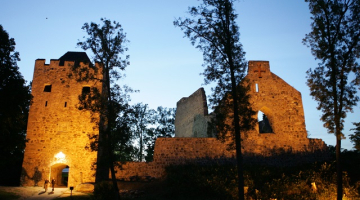 Siguldas pilsdrupas. Foto: Gatis Dieziņš, LETA