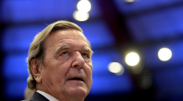 Gerhards Šrēders. Foto: EPA/LETA