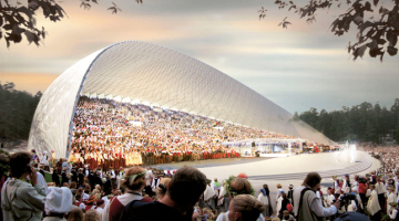 Patlaban estrādē ir aptuveni 20 tūkstoši sēdvietu, tikpat stāvvietu un 14 tūkstoši cilvēku var savietoties uz skatuves. Jaunās estrādes projektā paredzēti 34 tūkstoši sēdvietu, tikpat stāvvietu skatītājiem, kā arī daļēji pārsegta skatuves daļa 11 tūkstošiem dziedātāju. Pirms trim gadiem tika lēsts, ka pārveide varētu izmaksāt ap 16 miljoniem latu, taču krīze projektu apturēja. Savukārt Daugavas stadionā var savietoties 5000 skatītāju un 15 tūkstoši dejotāju — ja rekonstruētu arī stadionu, tribīnēs būtu 20 tūkstoši sēdvietu.