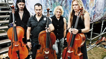 ROKGRUPA APOCALYPTICA AR ORĶESTRI ARĒNĀ RĪGA.