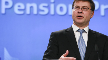 Valdis Dombrovskis. Foto: EPA/LETA