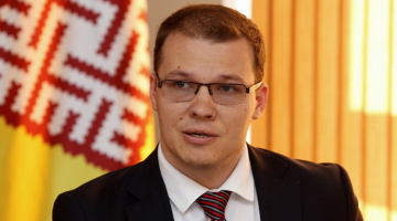 Nacionālās apvienības līderis Raivis Dzintars. Foto: Evija Trifanova, LETA