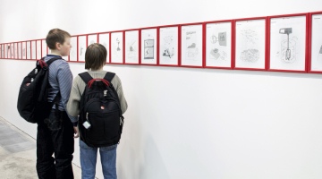 Māra Bišofa zīmējumi, kas gada garumā tapuši žurnālam Ir