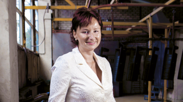 Eksporta vadītāja Eiropas valstīs Natālija Parškova: «Internets — tas ir vislabākais biznesa instruments!» Pirmā lieta, ko izdarījusi, pirms diviem gadiem sākot strādāt Darba sparā, — ierosinājusi radikāli pārveidot mājaslapu.