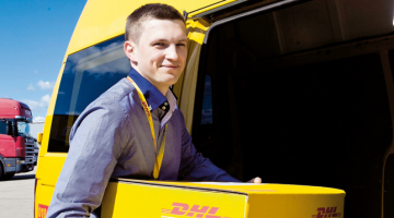 DHL Latvia kvalitātes un vides sistēmu koordinators Raivis Čīma.