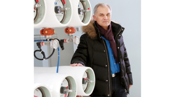 Karme Filtrs īpašnieks Andrejs Belogorskis: vieni no pirmajiem rūpnieciskajiem klientiem bijuši pārtikas ražotāji, kuru produktu kvalitāte atkarīga no ūdens — alus darītavas, minerālūdens un sulu ražotāji.
