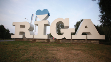 Rīgas robežzīme.