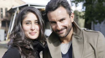 Pāri ne tikai kino, bet arī reālajā dzīvē  Karēnu Kapūru (29) un Saifu Alī Hānu (40) dēvē par Indijas Andželīnu Džoliju un Bredu Pitu. Foto — Raitis Plauks, F64