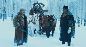 Filmas ainā Kurts Rasels (pa kreisi) un Semjuels Lī Džeksons.