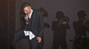 Jānis Šipkēvics jeb Shipsi koncertā Liepājā.