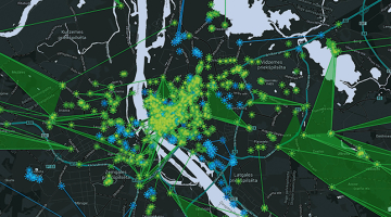 Ingress spēles kartē Rīgas centrs gandrīz pilnībā iekrāsots zaļā krāsā. Zaļā jeb Apgaismoto komanda dominē arī vairākās citās pilsētās, piemēram, Daugavpilī un Jelgavā