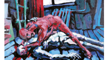 Otto Zitmanis. Tu visu sabojāji. Tevi nevar atstāt vienu (2007). Fotoreprodukcija — Valdis Lavrinovičs, LNMM kolekcija