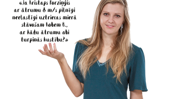 Virgīnija Vītola par fizikas skolotāju strādā piekto  gadu.