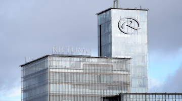 Rietumu bankas ēka. Foto: Ieva Lūka, LETA