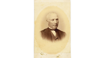 Jāņa Cimzes portrets. Ap 1860.gadu.